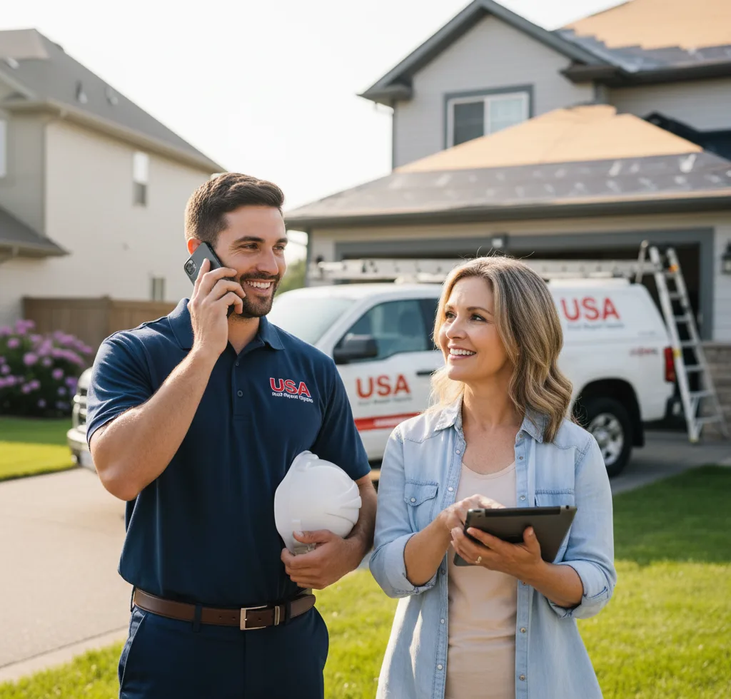 USA Roof Repair Experts customer support in Castaic